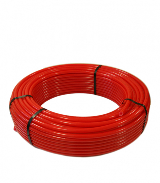 Труба из сшитого полиэтилена PERT 15987/7115 16х2 мм для теплого пола (100 м) красная